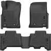 Husky Liners Weatherbeater Floor Mats | Fits 2013 - 2017 Honda Accord Sedan | Front & 2nd Row, 3-pc Black - 98481